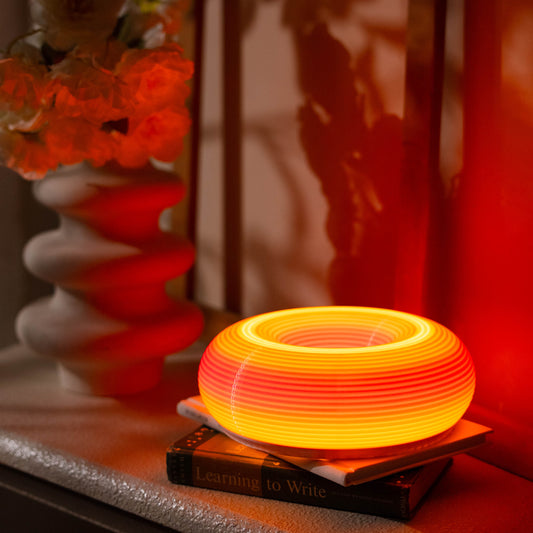 Lemon Drop Donut Lamp