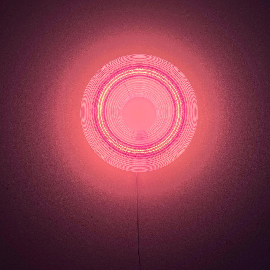 Amethyst Donut Lamp for Cozy Night Lighting