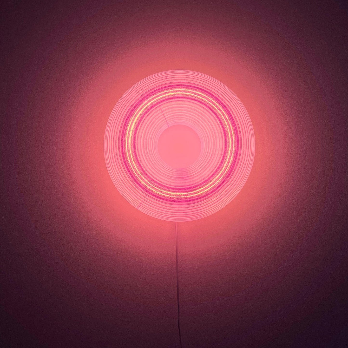 Amethyst Donut Lamp for Cozy Night Lighting