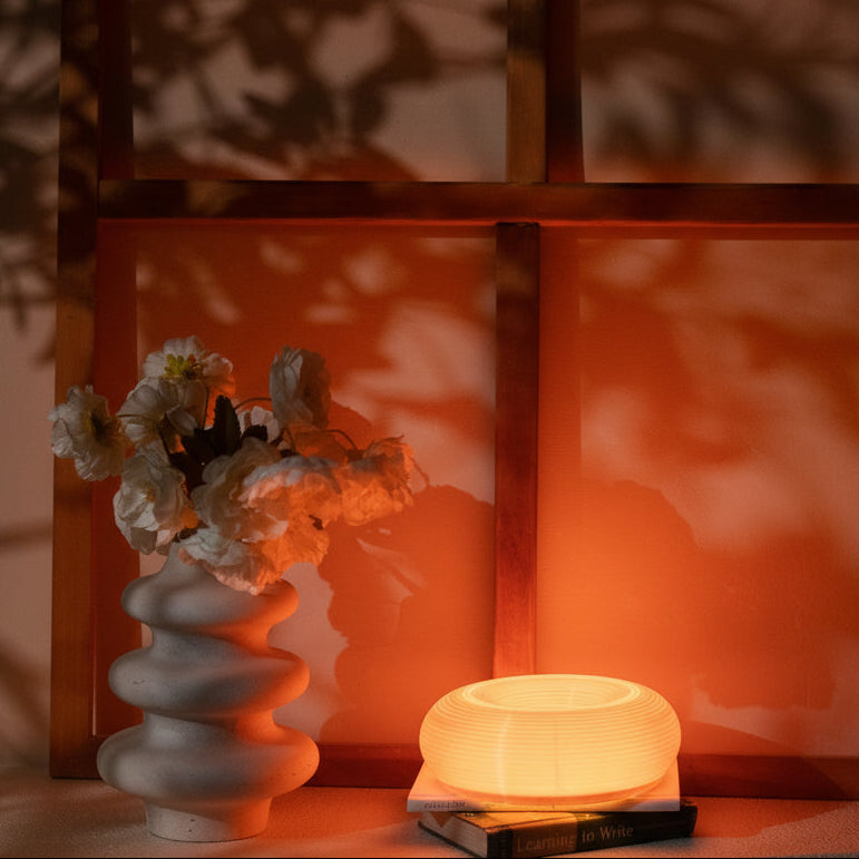 Sakura Donut Lamp for Soft Mood Lighting