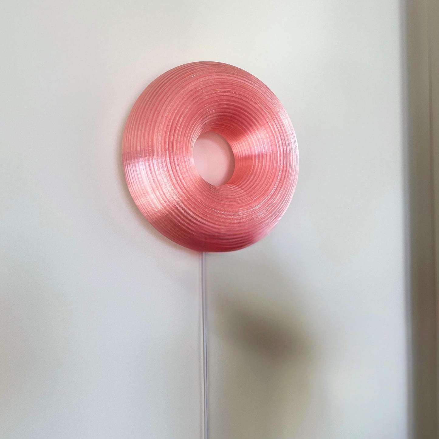 Sakura Donut Lamp for Soft Mood Lighting