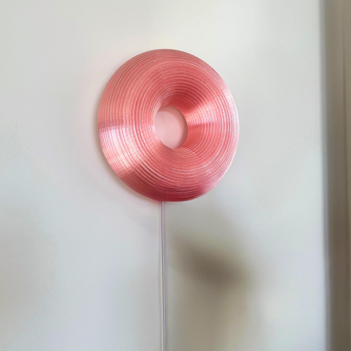 Sakura Donut Lamp for Soft Mood Lighting
