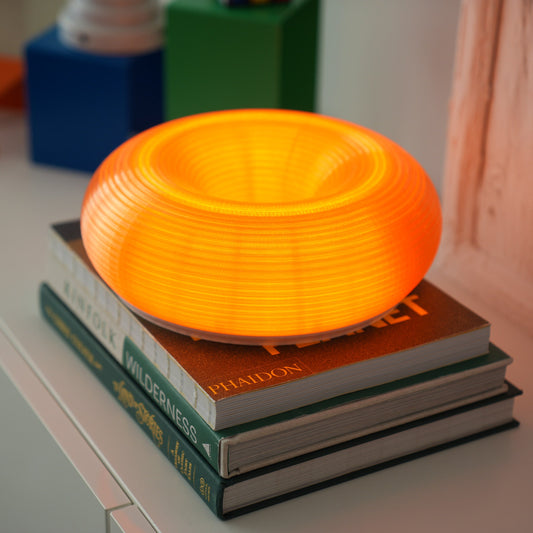 Sunset Donut Lamp for Ambient Bedroom Lighting