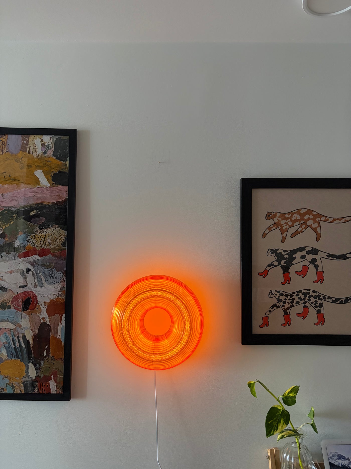 Lollipop Donut Lamp for Colorful Ambient Lighting