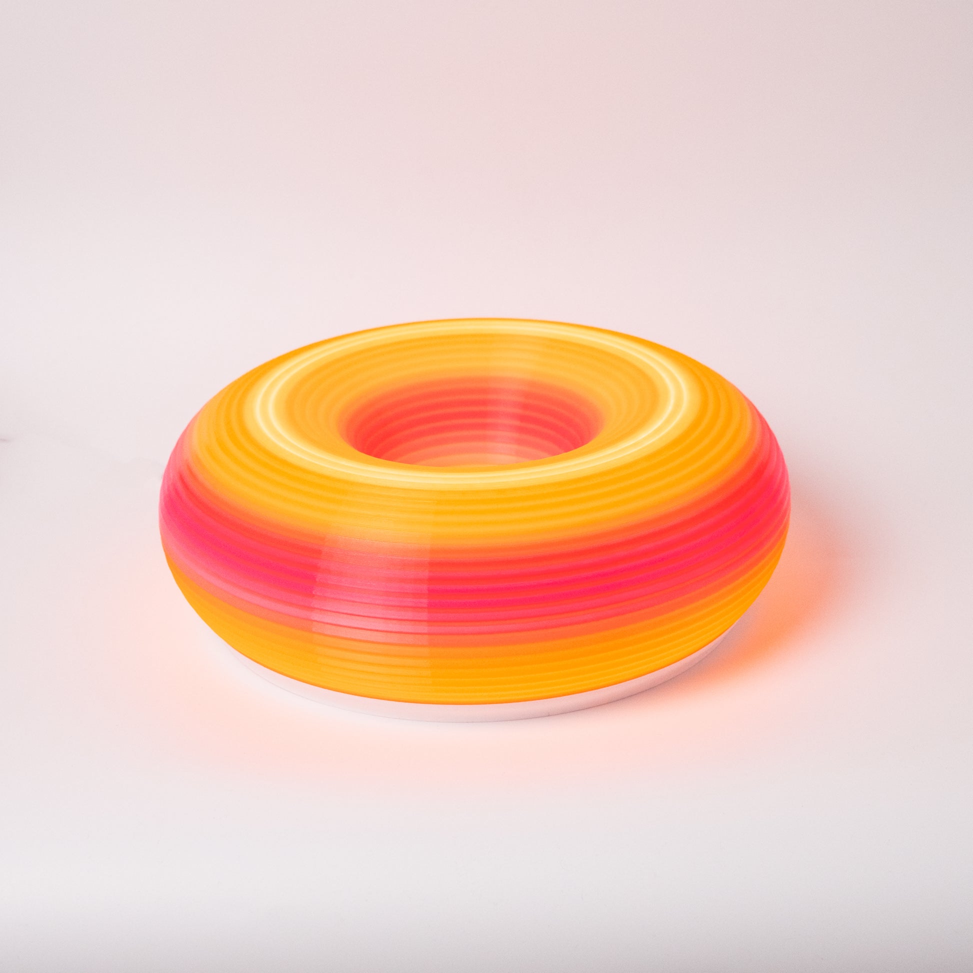 Lemon Drop Donut Lamp