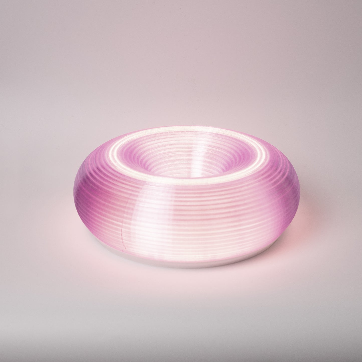 Amethyst Donut Lamp