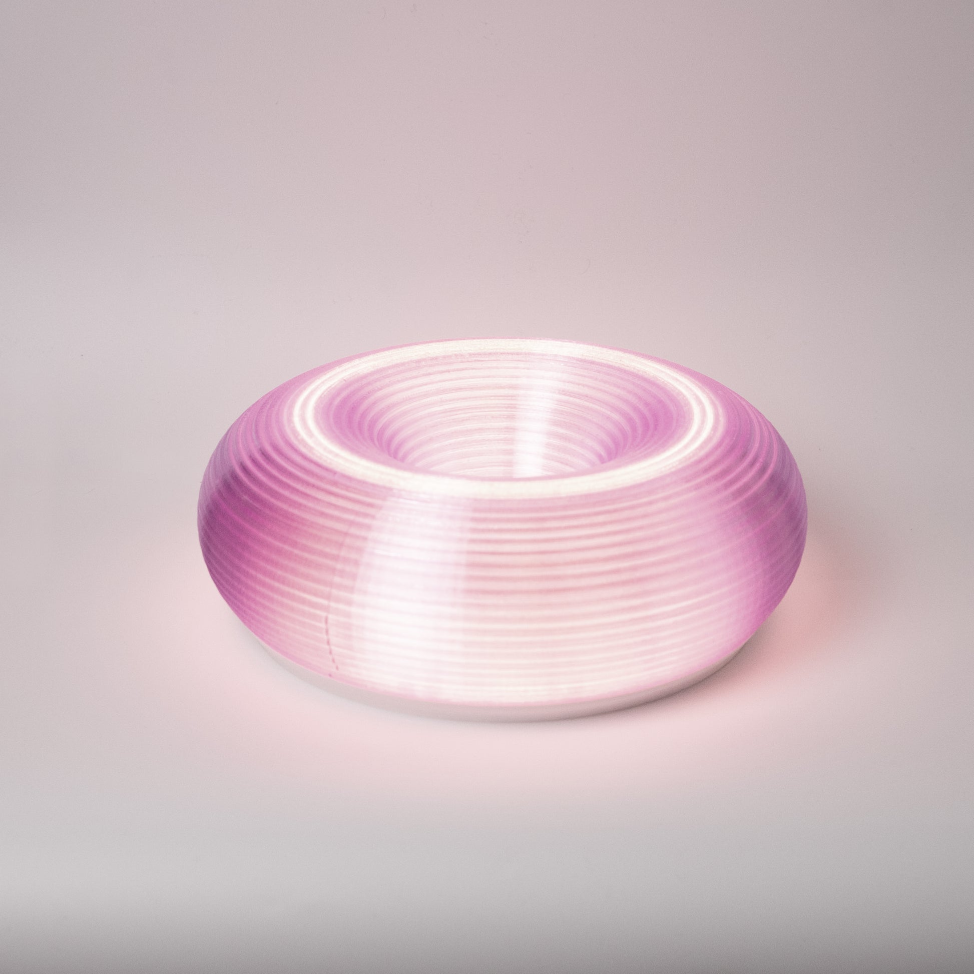 Amethyst Donut Lamp