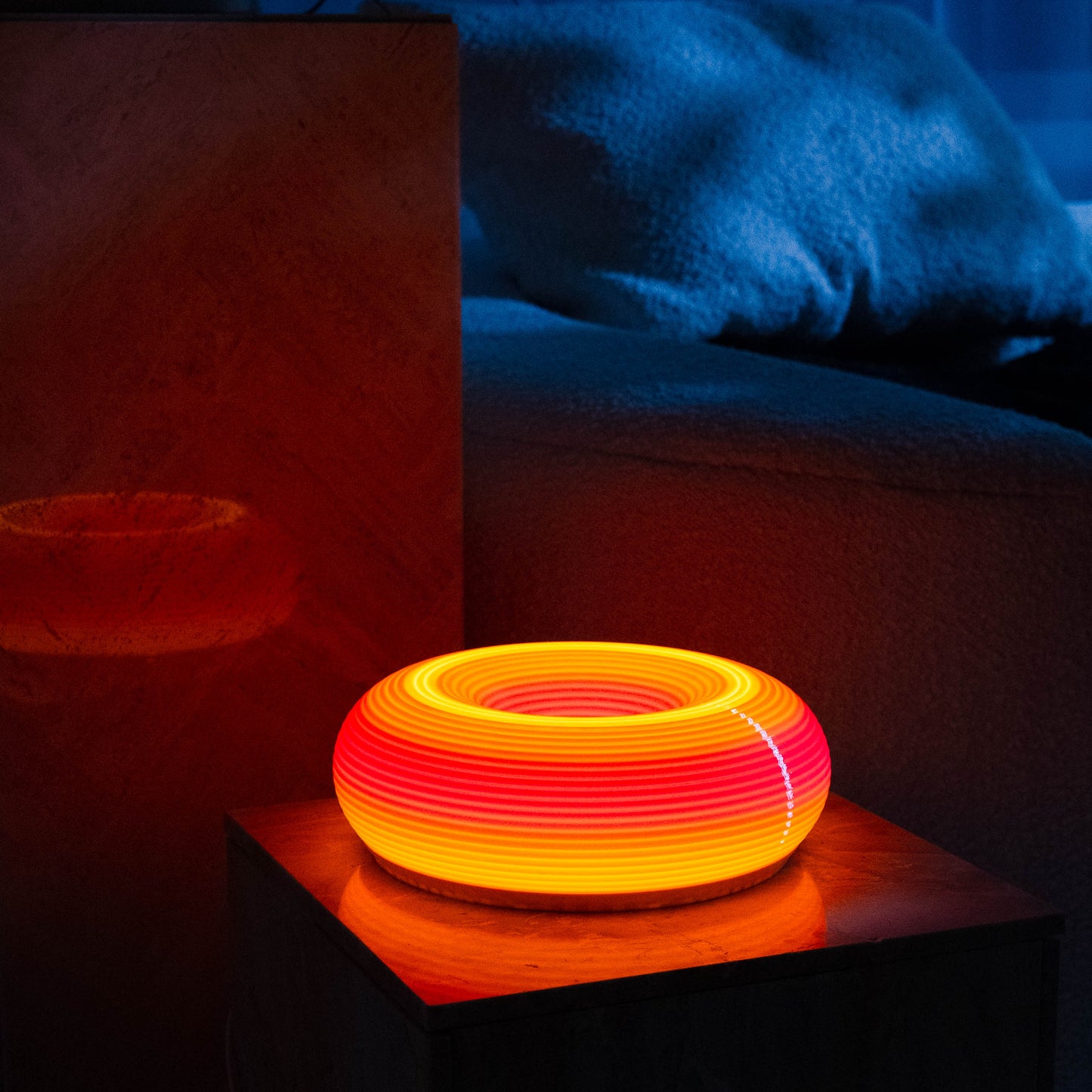 Lemon Drop Donut Lamp for Bright Cozy Spaces