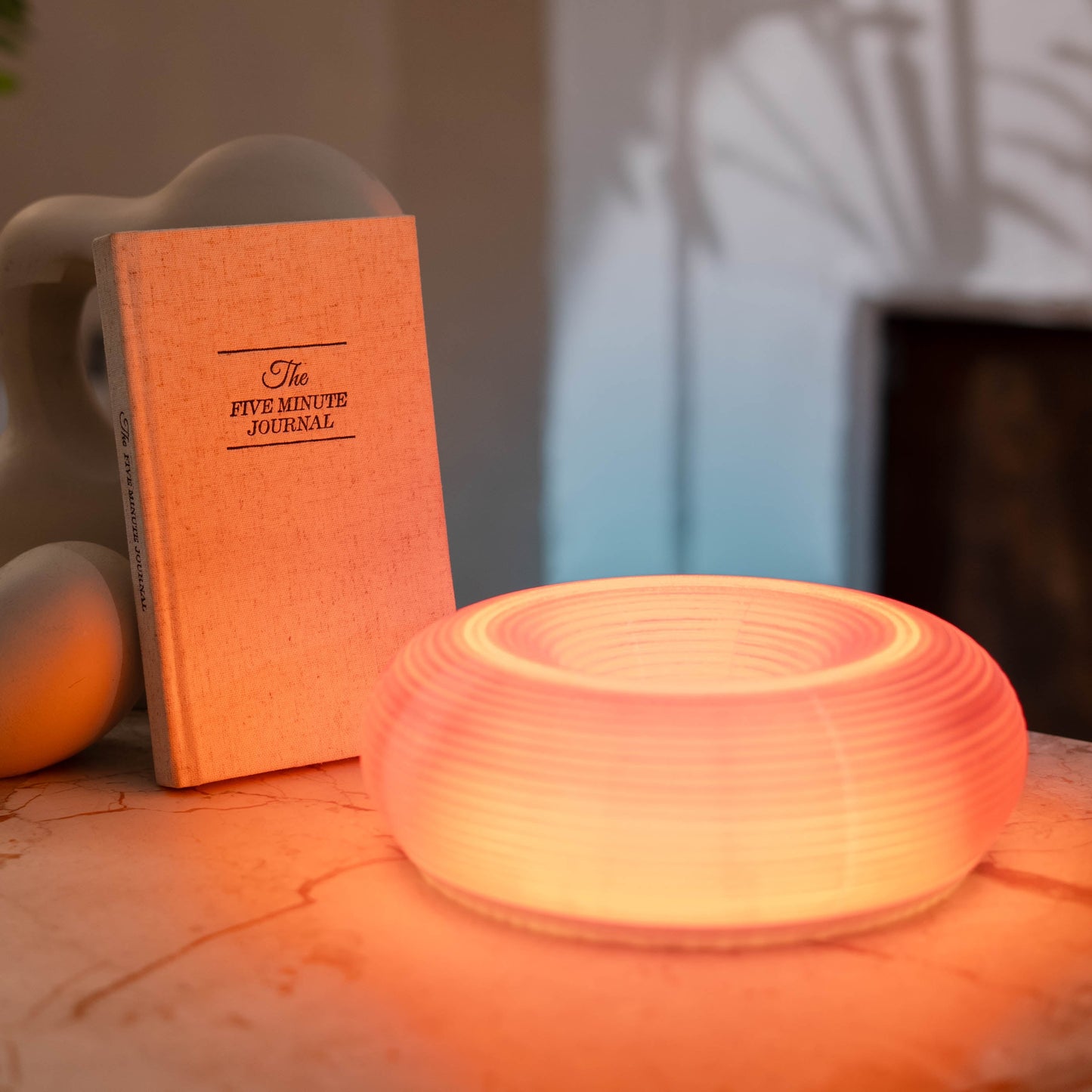 Cherry Blossom Donut Lamp