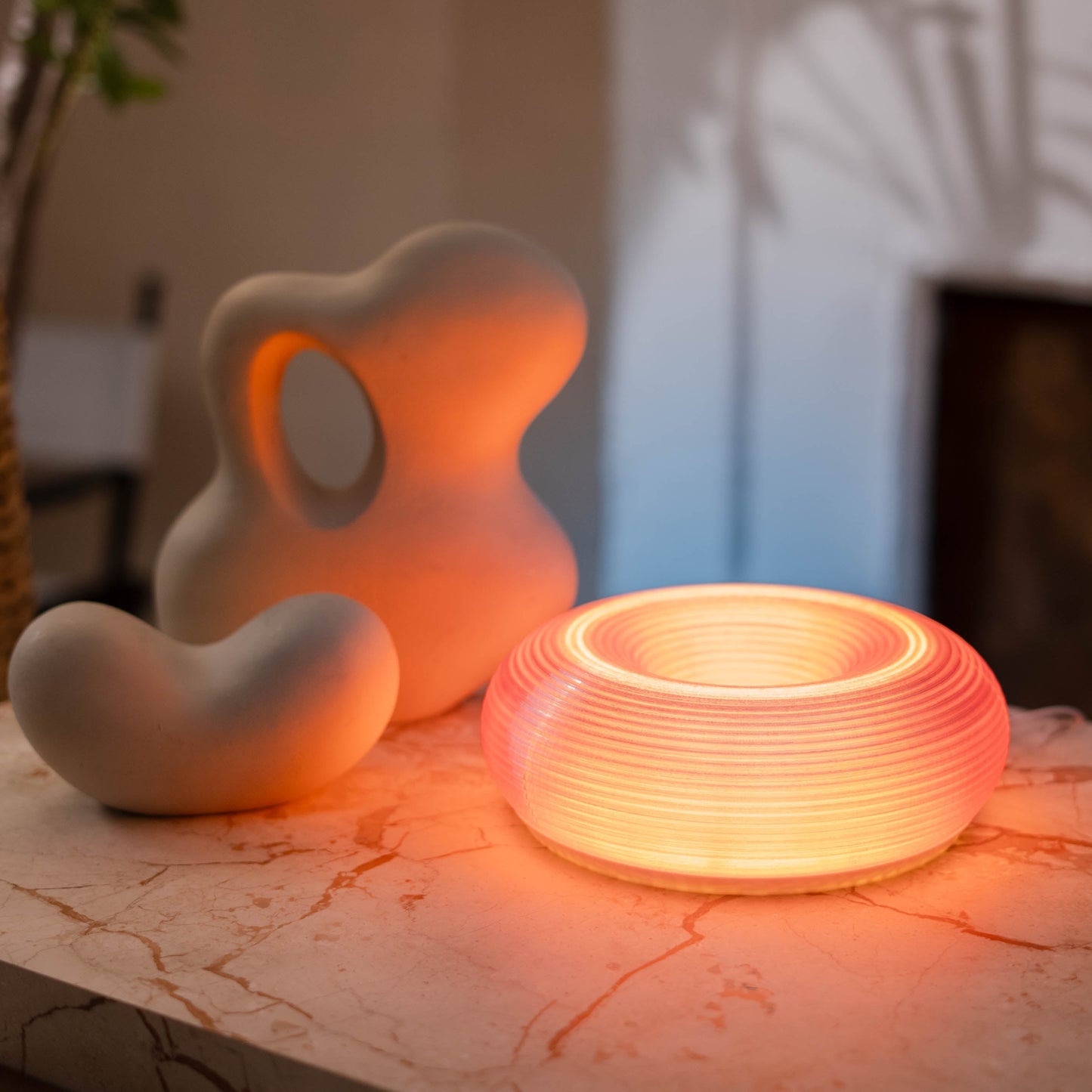 Soft Pink Bedroom Lamp