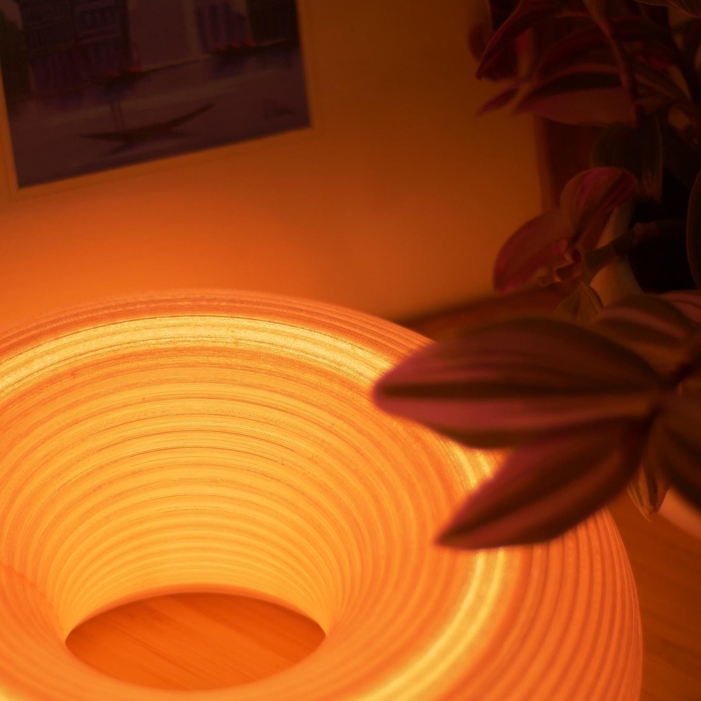 Sakura Donut Lamp for Soft Mood Lighting