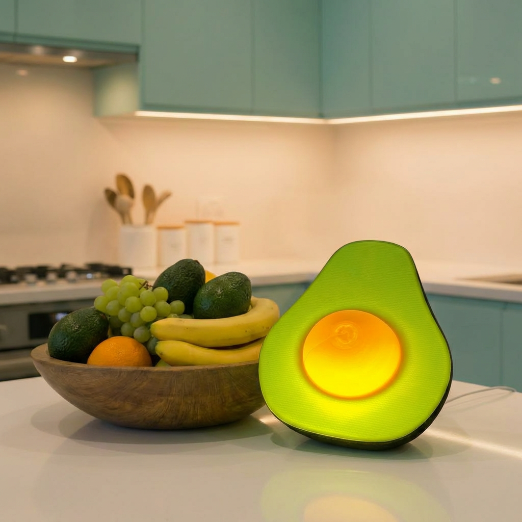 Cute Avocado Mood Lamp