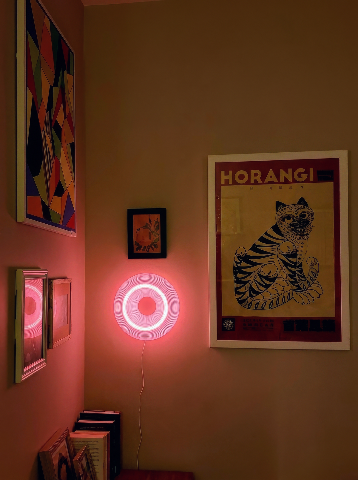 Amethyst Donut Lamp for Cozy Night Lighting